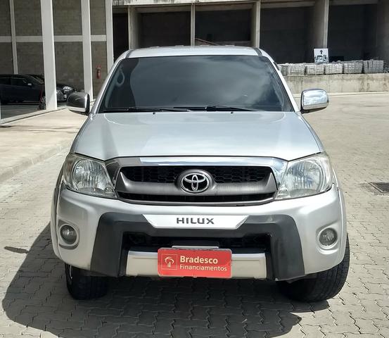 Toyota Hilux Sr Flex 2.7 Cd manual ano 2010 (Extra) - Foto 6