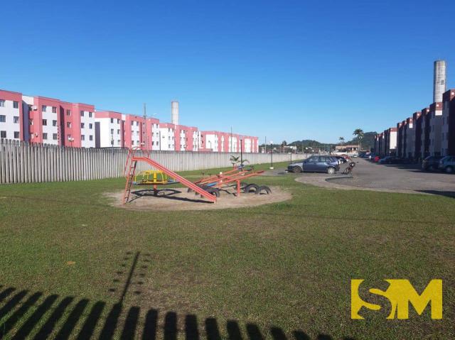 Apartamento com 2 dormitórios para alugar, 45 m² por R$ 700/mês - Paranaguamirim - Joinvil - Foto 10