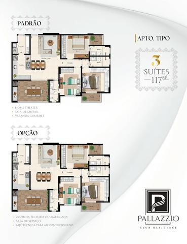 Apartamento 3 suites na planta - Foto 10