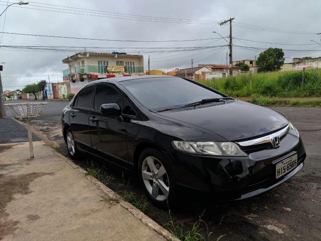 Honda Civic 2008 LXS Flex Manual Preto - Foto 3