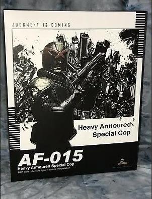 Boneco Judge Dredd Heavy Armored Special Cop - Artfigures - Foto 2