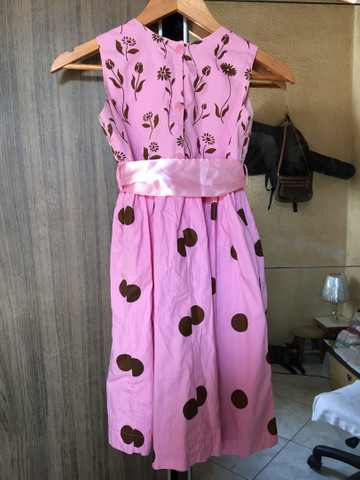 Vestido rosa infantil maluzinha - Foto 2