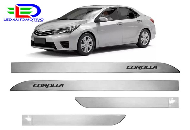 Friso Lateral Corolla Prata