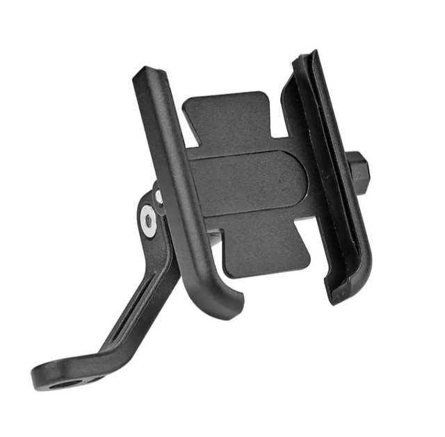 Suporte celular/smartphone moto 360° graus 100% alumínio - Foto 2
