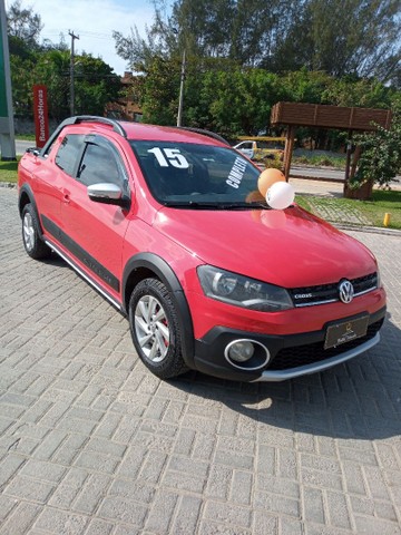 IMPERDÍVEL WOLKSWAGEN SAVEIRO CROSS 2015 CD 1.6 MSI