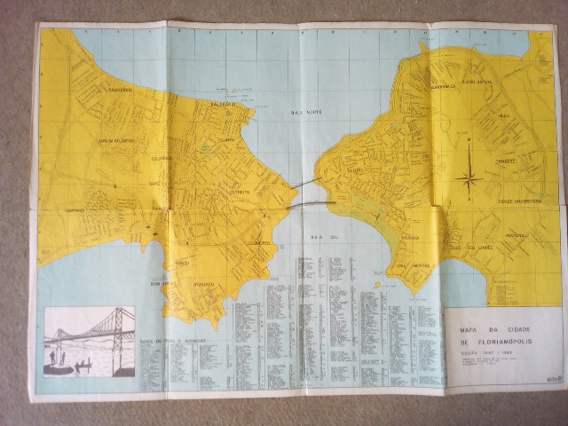 3 mapas antigos brasil, florianopolis SC - Foto 3