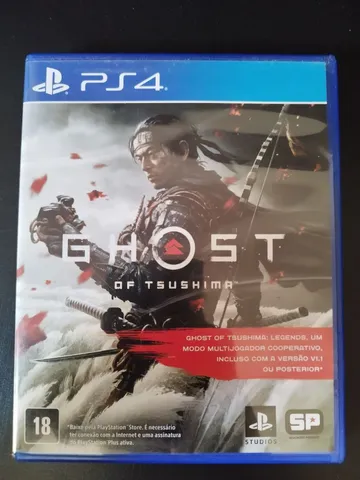 Jogo Ghost of Tsushima mídia física ps4