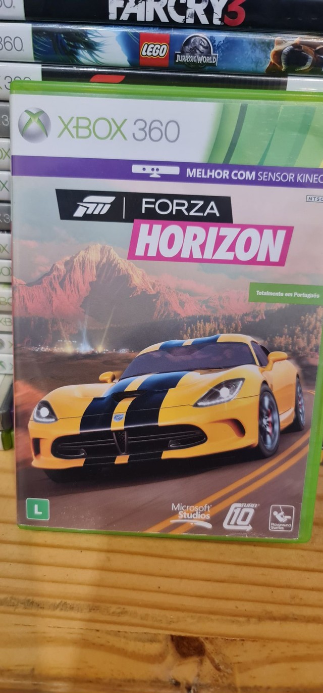 Forza Horizon 1 Totalmente Em Portugues Xbox 360