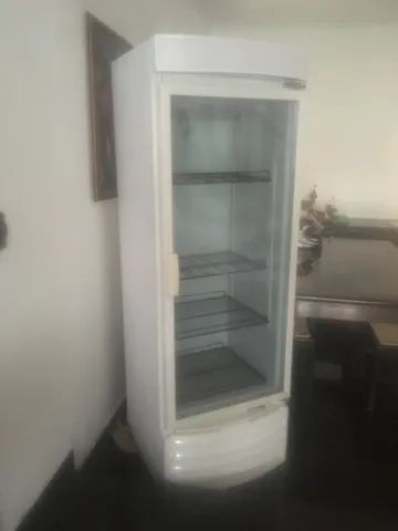 Freezer vertical porta de vidro congelados - Foto 6