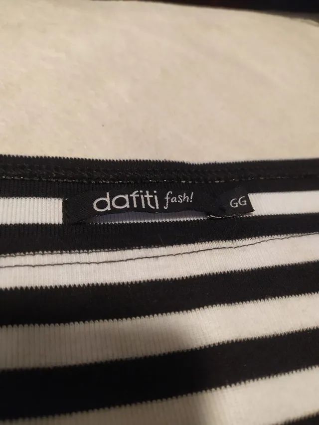 Vestido listrado Dafiti 42  - Foto 4