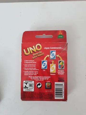 Vendo jogo uno completo usado, mas conservado - Artigos infantis