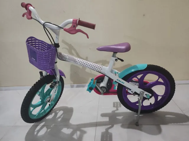 Bicicleta Caloi Barbie 16 - Aro 16 - Freio Cantilever/Tambor - Feminina -  Infantil