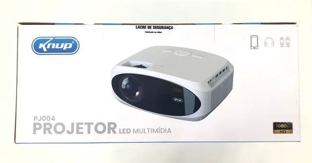 Projetor Led 3100 Lumens 1920x1080 Full Hd 30 ~ 120 Polegadas Knup Novo na Caixa - Foto 6