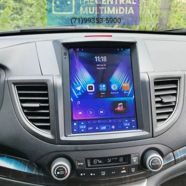 Central Multimídia CRV Honda EXL Lx 2012 a 2016 - Foto 3