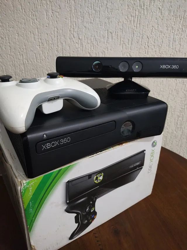 Ex Box 360 Desbloqueado Com Kinect