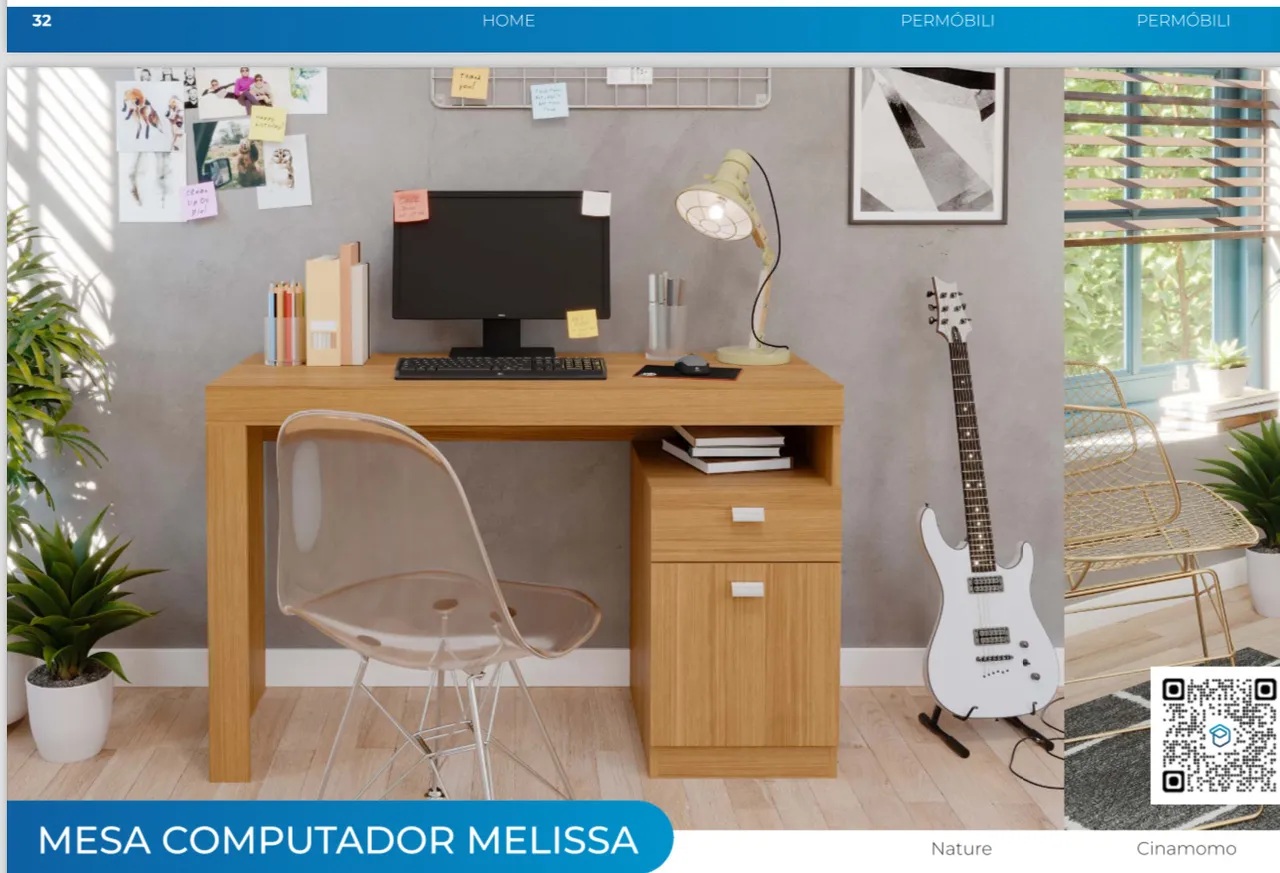 Mesa computador Melissa