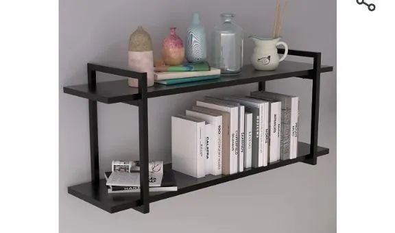 Escrivaninha de ferro e MDF  - Foto 5