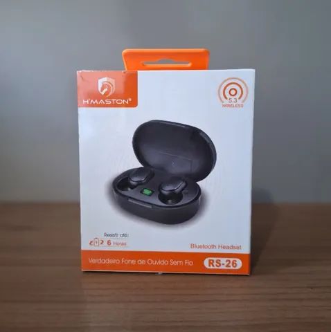 fone bluetooth sem fio top 5.3 wireless recarregável  - Foto 2
