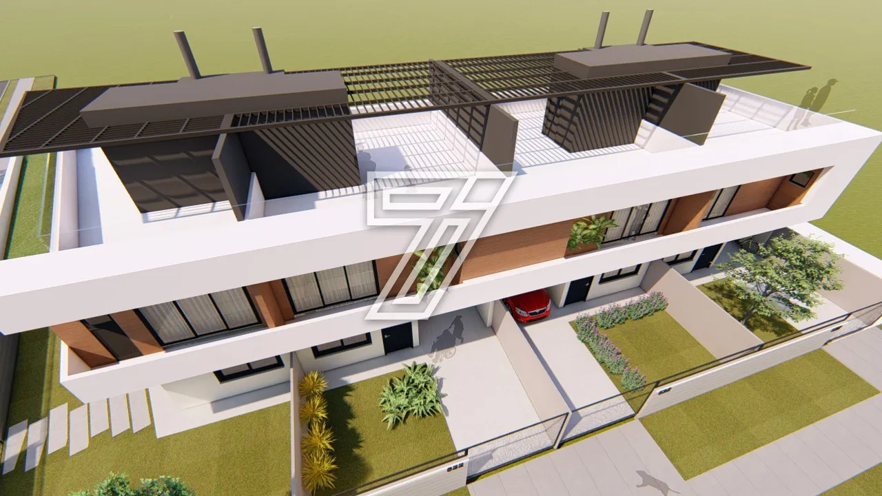 Sobrado para venda Santa Felicidade com 222 m2 com 3 suites 2 vagas garagem