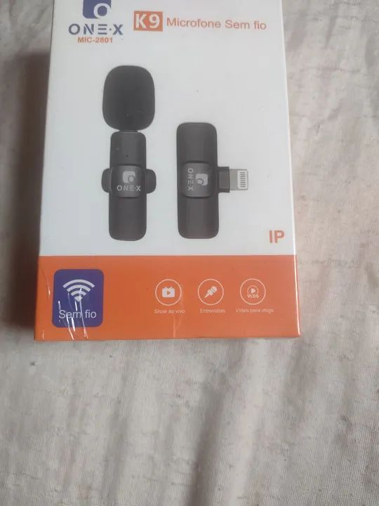 Microfone Sem Fio ONEX K9 - Novo