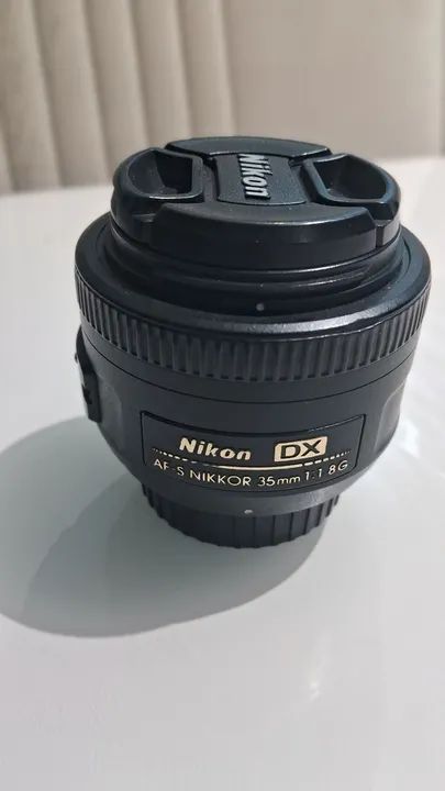 Lente nikon 35mm limpa e sem fungos 