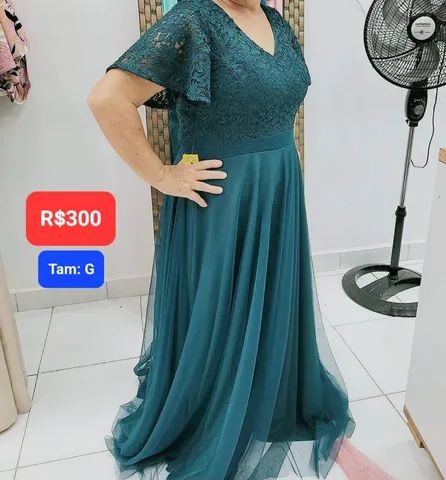 Vestido verde escuro  - Foto 3