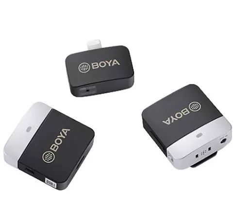 Microfone Sem Fio De Canal Duplo - Boya BY-M1V6 - Foto 3