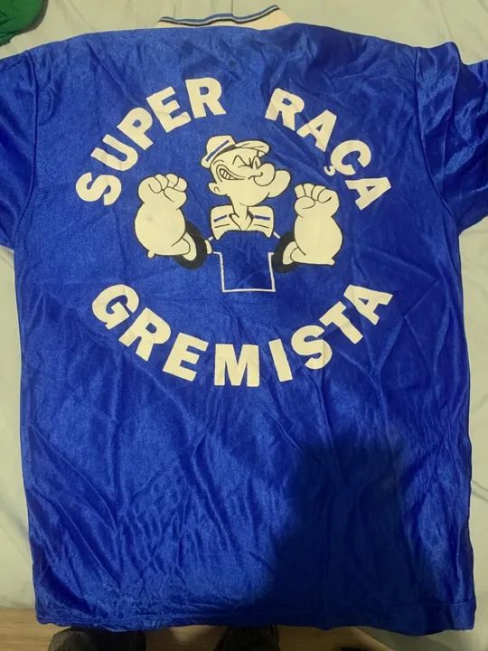 Camisa  Super Raça Gremista -  Anos 90 Grêmio  - Tamanho g de - Foto 2