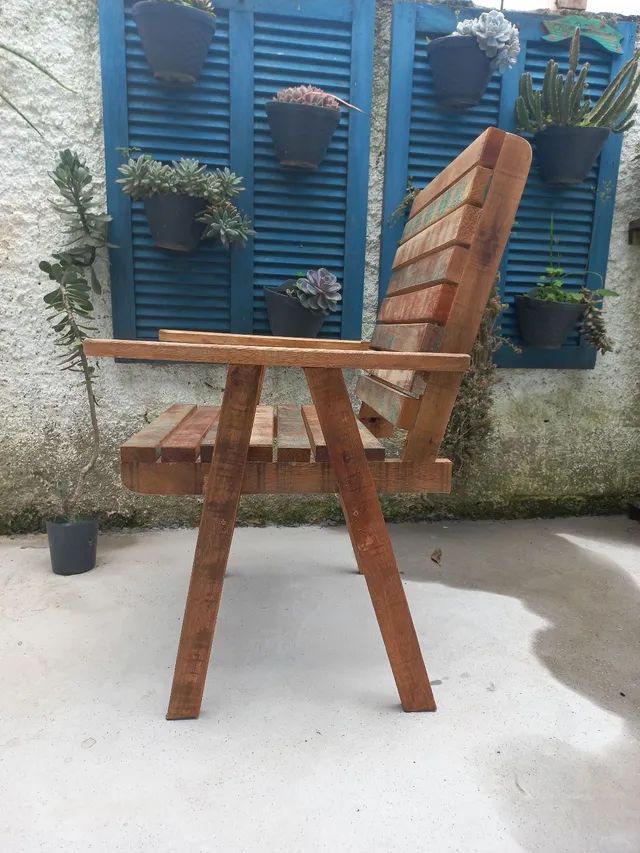 Cadeira de madeira  - Foto 2