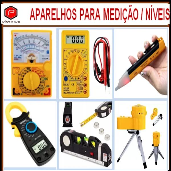 * Aparelhos Para Medição / Multímetros Amperímetros Caneta Teste Nivel a Laser * z607 
