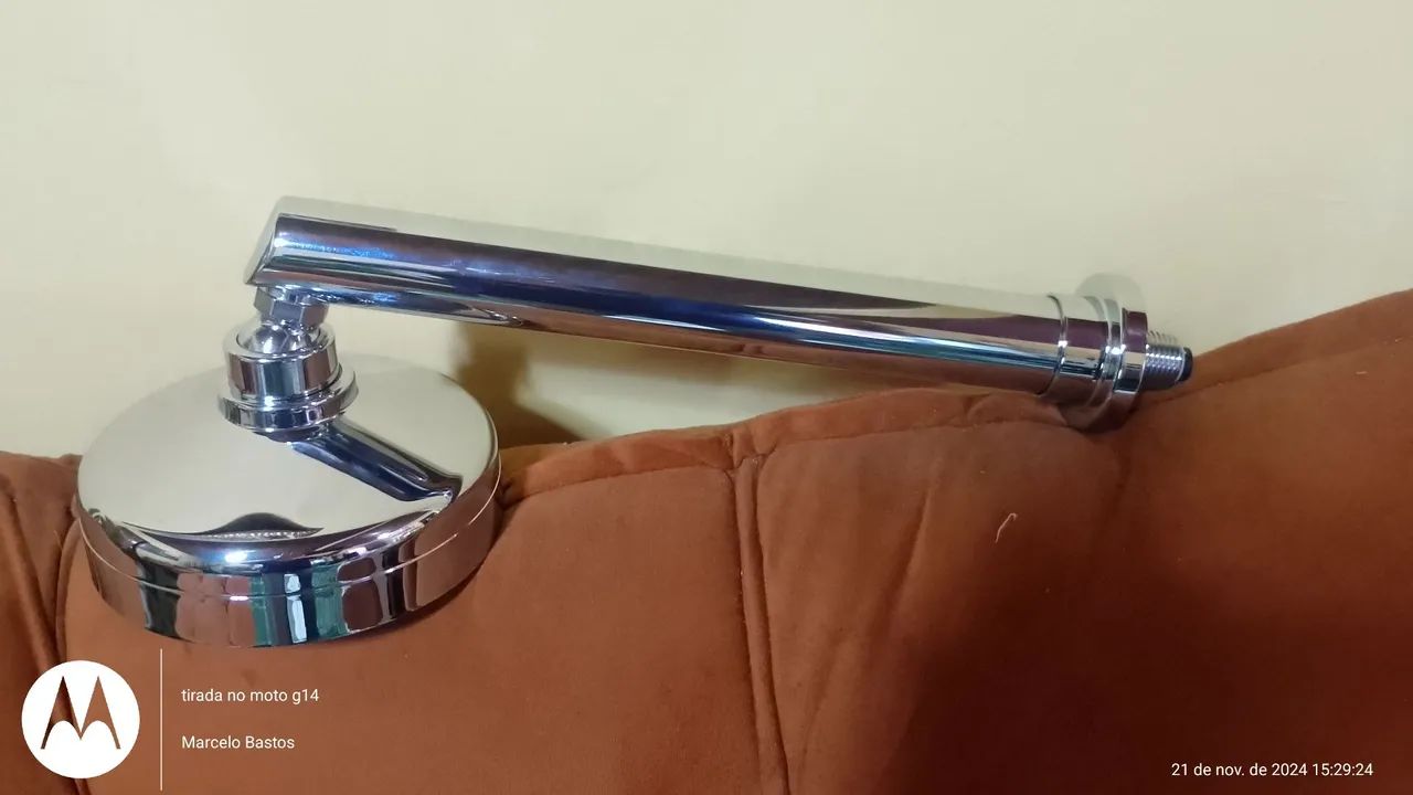 Chuveiro inox  - Foto 3