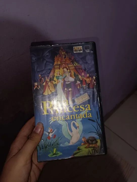 Fita VHS A Princesa Encantada(1994)