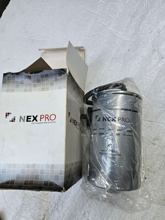 New holand case filtro separador água novo original  48028780