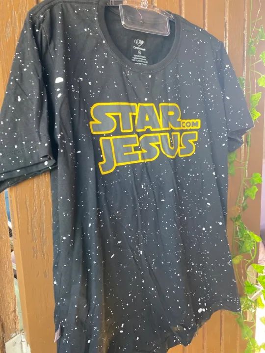 Camiseta Canção Nova M - Star com Jesus  - Foto 3