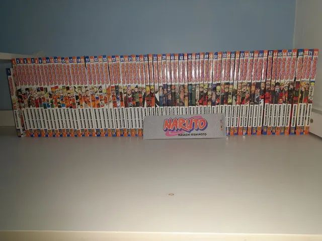 Mangá NARUTO Edição Pocket 72 Volumes [COLEÇÃO COMPLETA]