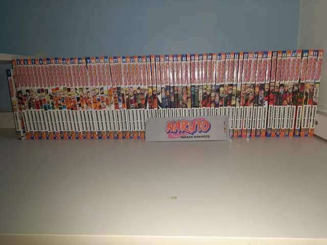 Naruto Coleçao Completa Mangas 1 Ao 72 (pocket), naruto completo manga 