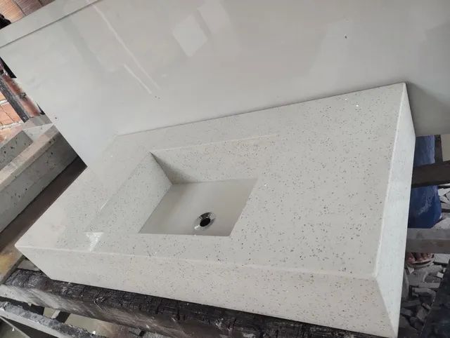 Pia de mármore esculpida  - Foto 3