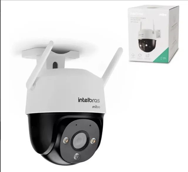 Camera de Segurança Wifi Intelbras Im7 Full Color 360° Speed Dome 
