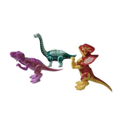 Kit 3 Dinossauros Articulados