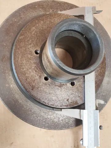 Flange para rebolo com diâmetro interno de 204 mm (8 polegadas) - Foto 5