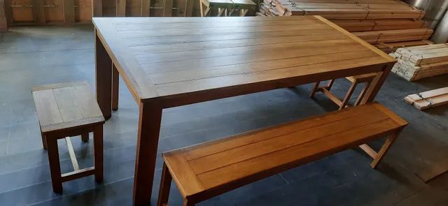 Conjunto Mesa de Churrasco Eucalipto  - Foto 4