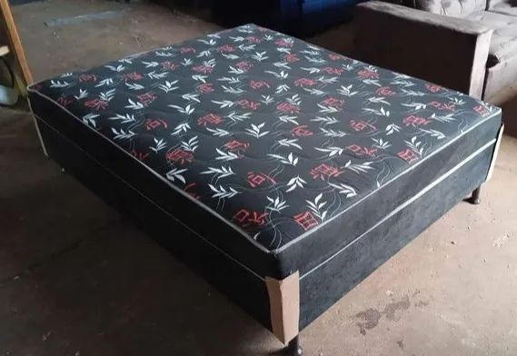 Cama casal em espuma conjugada nova. - Foto 2
