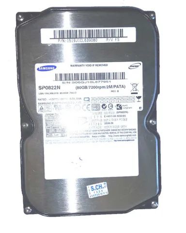 "hd ide 80gb" no Brasil