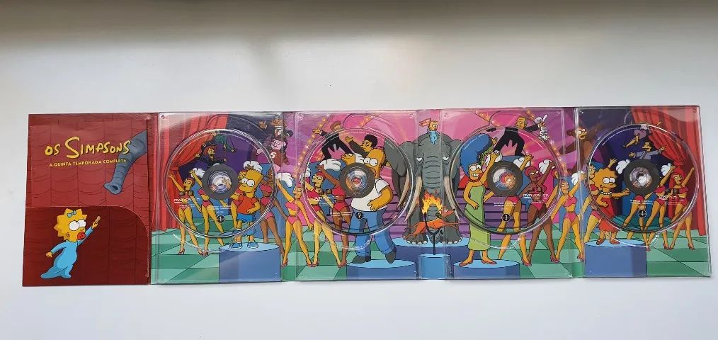 DVD's dos Simpsons - 5ª Temporada - Foto 2