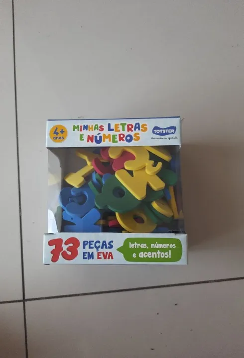 minhas letras e números eva