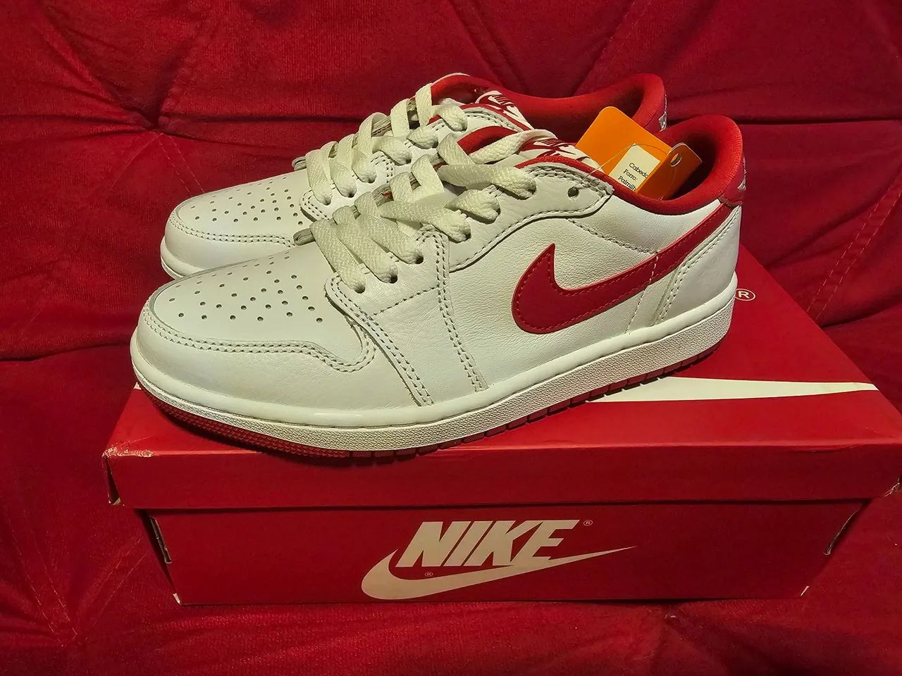 Tênis Nike Air Jordan 1 Low "UNIVERSITY RED"