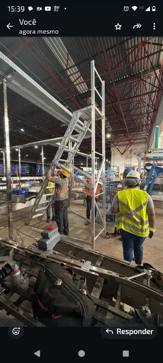 Escada Trepadeira de Alumínio 1.75 Útil pra - Foto 3