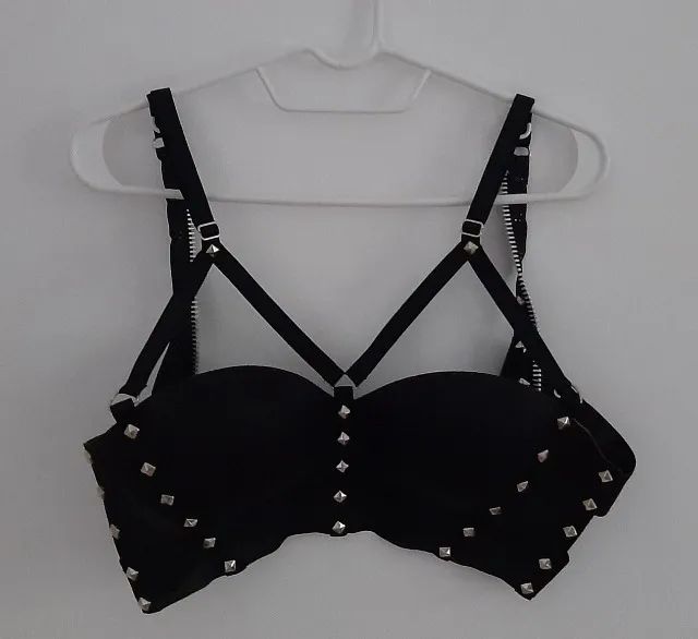 Top feminino bustier com spike