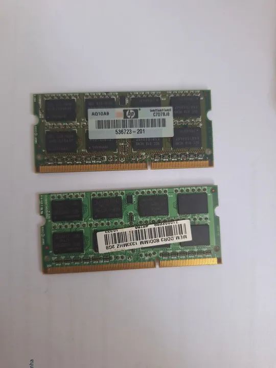 Memória RAM 4GB DDR3 (2+2GB) - Foto 2