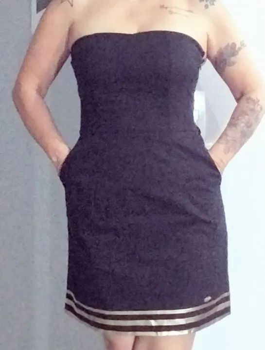 VESTIDO TOMARA QUE CAIA